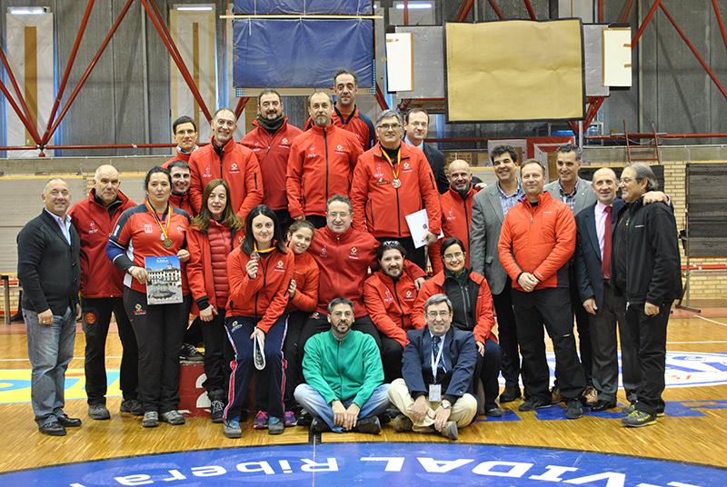 Triple presencia navarra en el p&oacute;dium del Campeonato de Espa&ntilde;a de Arco Tradicional y Arco Desnudo en Sala.